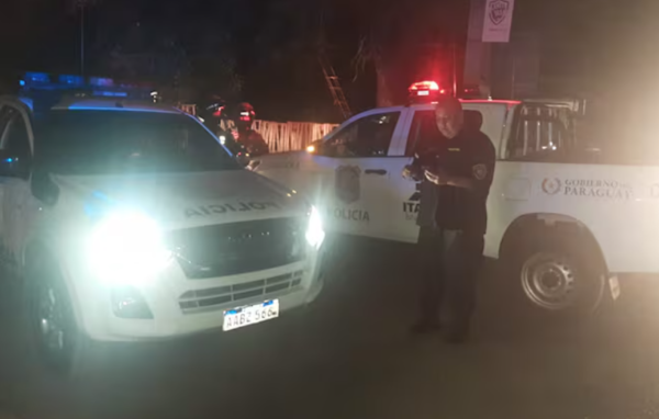 Conductor de plataforma fue asaltado y herido de bala en Mariano Roque Alonso
