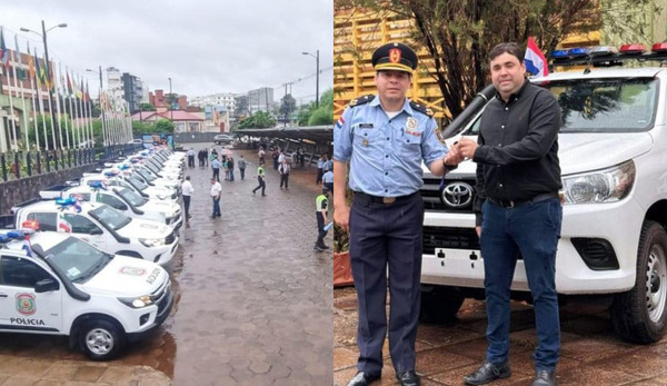 Carmen del Paraná recibe una nueva patrullera para reforzar la seguridad local