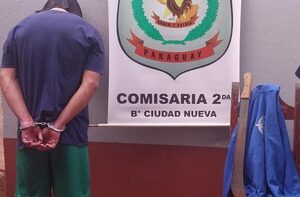 Tras asalto a moto bolt detienen a ladrón e incautan machete