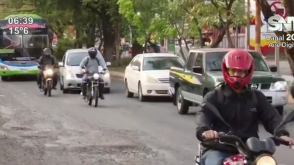 Av. Mariscal López, un peligro constante en Fernando de la Mora - SNT