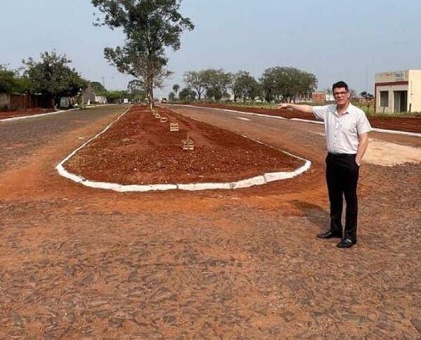 Inauguración de Obras Viales por la Municipalidad de Pedro Juan Caballero