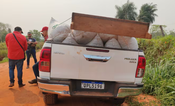 Senad incauta camioneta con más de 200 kilos de marihuana
