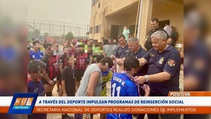 Video: Impulsan programas de reinserción social y la lucha contra las adicciones, a través del deporte