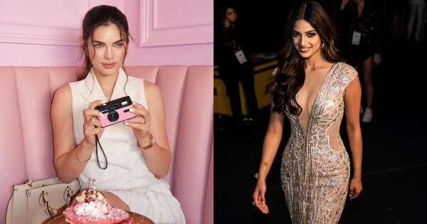 La Nación / ¿Sin rencores? Nadia Ferreira destaca belleza de Harnaaz Sandhu