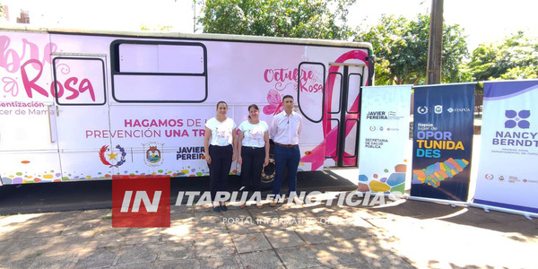 NANCY BERNDT: “LAS MUJERES DEBEN SER PARTE DEL OCTUBRE ROSA” - Itapúa Noticias