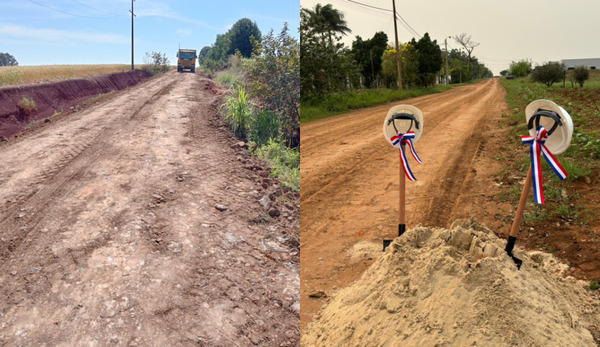 Avances en infraestructura vial en Capitán Miranda: Proyectos de empedrado y enripiado en marcha