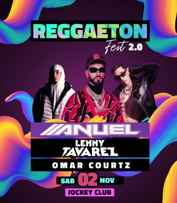 ¡Con Anuel AA y más artistas, anuncian la segunda edición de Reggaeton Fest! - trece