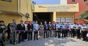 Diario HOY | Inauguran base regional del Grupo Lince en Capiatá