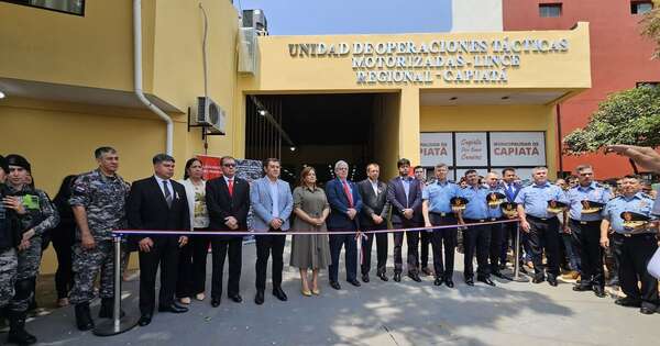 Diario HOY | Inauguran base regional del Grupo Lince en Capiatá