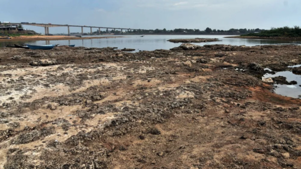 Lluvias serán insuficientes para hacer frente a bajante del río Paraguay, según Meteorología