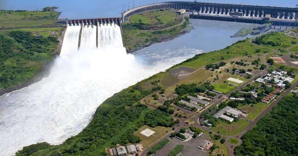 Diario HOY | Pese a bajante del río, central de Itaipú opera con normalidad