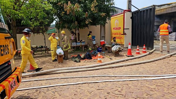 Tras incendio en Capiatá, empresa emitió un comunicado - Unicanal