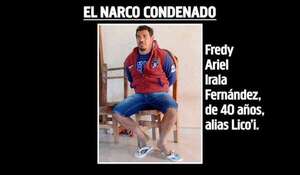 Condenan a 22 años de cárcel al jefe narco badeño Lico’i - Policiales - ABC Color