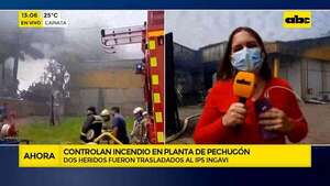Video: controlan incendio en planta de Pechugón de Capiatá - ABC Noticias - ABC Color
