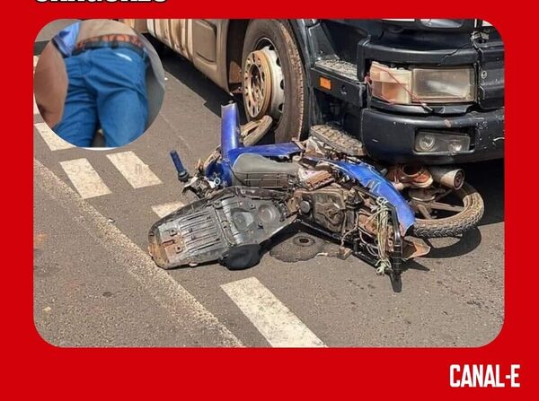 FATAL ACCIDENTE EN ROTONDA DE CAAGUAZÚ