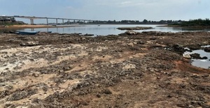 Lluvias insuficientes agravarán la bajante del río Paraguay