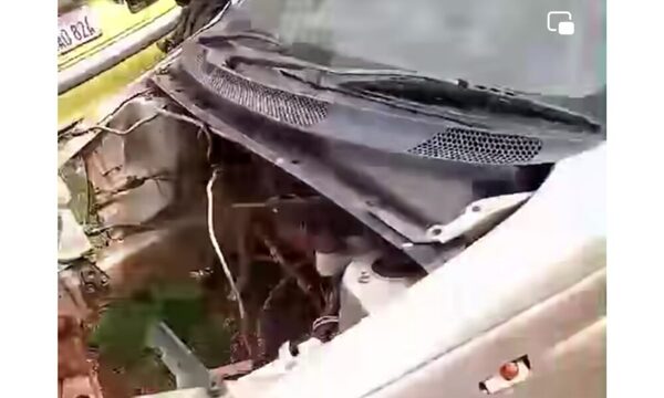 (VIDEO) Doña fue a retirar vehículo del corralón y lo encontró carneado