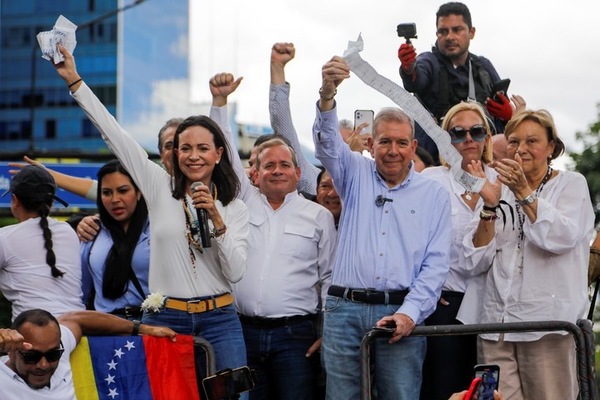 Presentaron ante la OEA las actas que muestran el triunfo de la oposición en Venezuela