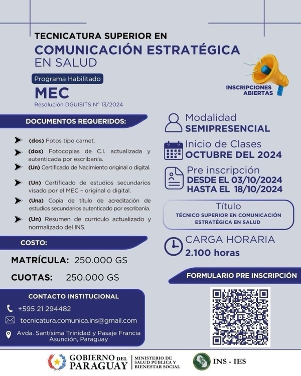 Innovadora propuesta del INS en Comunicación Estratégica en Salud - .::Agencia IP::.