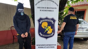 CDE: Cae sospechoso de transportar casi 50 kilos de marihuana en envases de harina