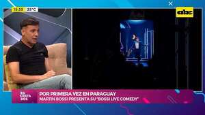 Por primera vez en Paraguay, Martin Bossi presenta su “Bossi Live Comedy” - Ensiestados - ABC Color