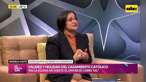 ¿Se puede dejar sin efecto un matrimonio católico?: esto dice una especialista - Ensiestados - ABC Color