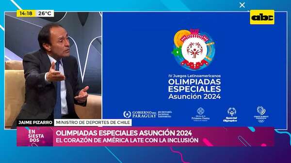 Video: mañana arrancan las Olimpiadas Especiales Asunción 2024 - Ensiestados - ABC Color