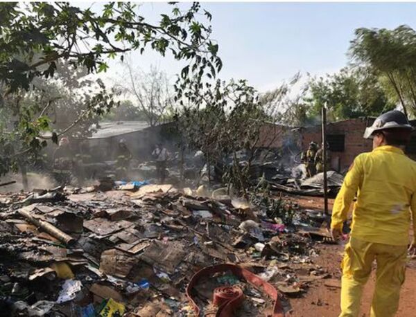 Incendio en Lambaré: Familia perdió todo lo que tenían