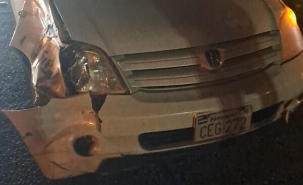 Peatón muere atropellado por un automóvil en el km 12