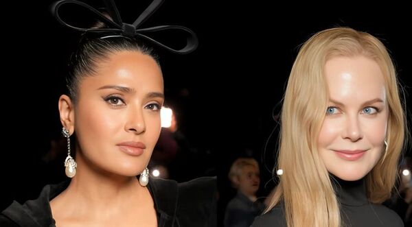 (VIDEO). Salma Hayek y Nicole Kidman: ¿Tensión o simple cortesía?