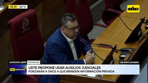 Comisión “antilavado” pide “tregua” a periodistas: forzarán a las ONG a brindar información privada - ABC Noticias - ABC Color
