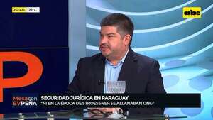 Seguridad jurídica: “donde no hay debido proceso, no hay seguridad para inversiones”, dice abogado - Mesa de Periodistas - ABC Color