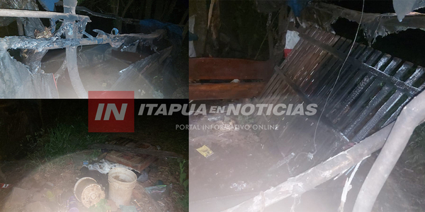 HOMBRE SUFRIÓ QUEMADURAS TRAS INCENDIO EN BELLA VISTA - Itapúa Noticias