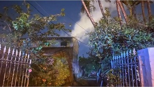 Niño provoca incendio en San Lorenzo tras jugar con un encendedor