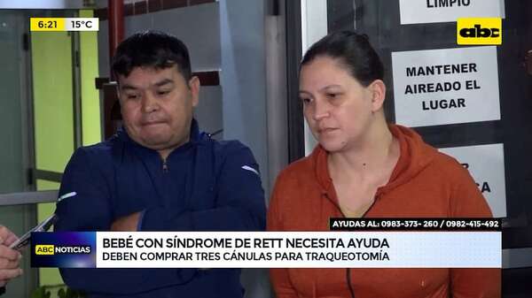 Video: Bebé con Síndrome de Rett necesita ayuda - ABC Noticias - ABC Color