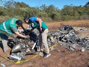 Caazapá: segundo accidente aéreo en menos de seis meses  - Nacionales - ABC Color