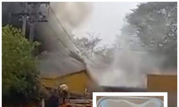 (VIDEO)Bomberos recordaron a “señora del táper” en incendio de Capiatá