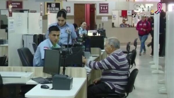 Cédulas sin imprimirse en Identificaciones - SNT