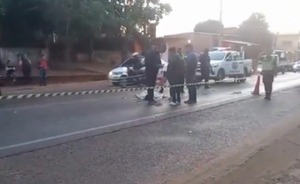 Accidente de tránsito se cobra la vida de un joven de 19 años en Luque - trece