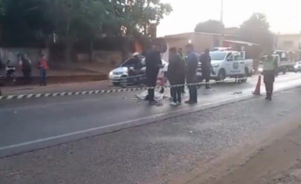 Accidente de tránsito se cobra la vida de un joven de 19 años en Luque - trece