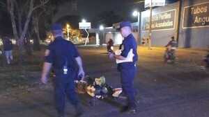 Motociclista español muere al ser chocado por un automóvil en Pedro Juan Caballero