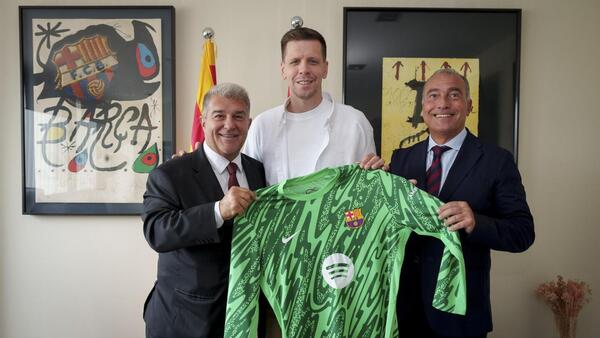 Szczesny ya se entrena con el Barça
