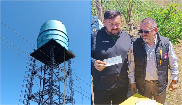 Municipalidad de Encarnación apoya el suministro de agua potable en Itá Paso