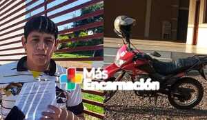 Organizó una rifa para costear tratamiento de su hija, puso como premio su moto y se lo robaron