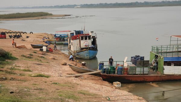 Nivel del río Paraguay en Concepción a solo 11 cm del mínimo histórico