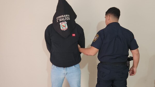 Se entrega en Salto del Guairá sospechoso del homicidio de un prestamista