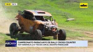 ABC Motor: arranca el Rally Cross Country Desafío Paraguarí - ABC Noticias - ABC Color