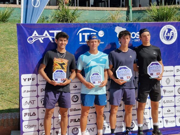 Alex Santino Núñez pierde final de dobles en Salta
