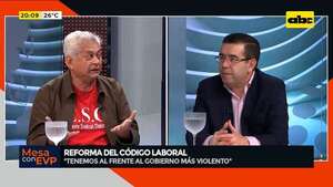 Reforma Laboral: “no tenemos que tener miedo de mirar a futuro, de actualizar”, según viceministro - Mesa de Periodistas - ABC Color