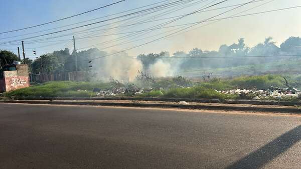 Video: bomberos de Luque sofocan incendio en la compañía de Maramburé - Nacionales - ABC Color